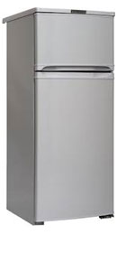 Маленький узкий холодильник Саратов 264 (КШД-150/30) серый
