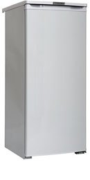 Маленький узкий холодильник Саратов 153 (МКШ-135) серый