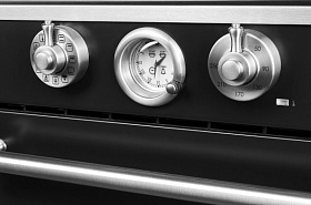 Встраиваемый духовой шкаф в стиле ретро Kuppersberg RC 6911 ANT Silver фото 4 фото 4
