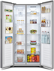 Серый холодильник Hisense RS560N4AD1 фото 2 фото 2