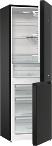 Холодильник Горенье черного цвета Gorenje RK6191SYBK