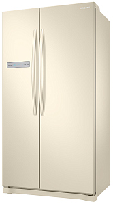 Двухдверный бежевый холодильник Samsung RS54N3003EF фото 2 фото 2