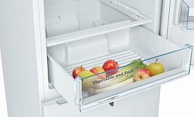 Белый холодильник  2 метра Bosch KGN39VW17R фото 4 фото 4