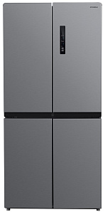 Тихий холодильник для студии Hyundai CM4505FV нерж сталь