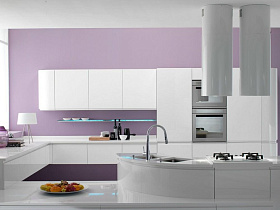 Кухонная вытяжка в потолок Falmec White POLAR isola 35 bianco (800) фото 2 фото 2