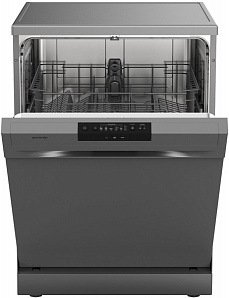 Серебристая посудомоечная машина Gorenje GS62040S