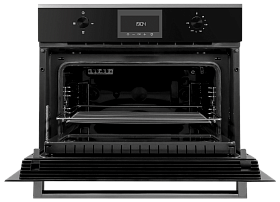 Чёрная микроволновая печь Kuppersbusch CM 6330.0 S1 фото 2 фото 2