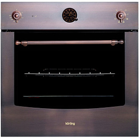 Электрический духовой шкаф коричневого цвета Korting OKB 471 CNRC