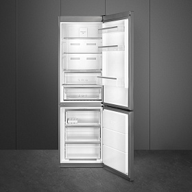 Серый холодильник Smeg FC20EN4AX фото 3 фото 3