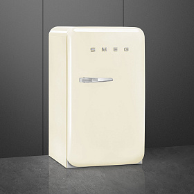 Бежевый холодильник в стиле ретро Smeg FAB10RCR5 фото 3 фото 3