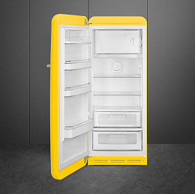 Маленький ретро холодильник Smeg FAB28LYW5 фото 2 фото 2