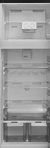 Недорогой чёрный холодильник Scandilux TMN 478 EZ D/X фото 4 фото 4
