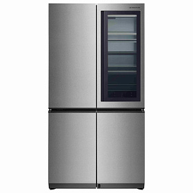 Серый холодильник LG SIGNATURE InstaView LSR100RU