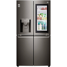 Холодильник с дисплеем LG GR-X24FTKSB