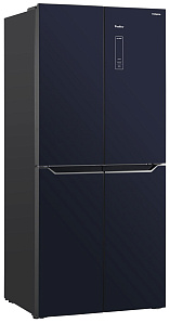 Многодверный холодильник TESLER RCD-480 I BLACK GLASS