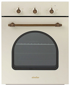 Узкий электрический встраиваемый духовой шкаф Simfer B 4EO 16017