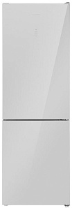 Серебристый двухкамерный холодильник Maunfeld MFF185NFS фото 3 фото 3