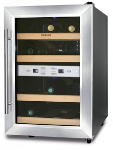 Термоэлектрический винный шкаф CASO WineDuett 12 фото 2 фото 2