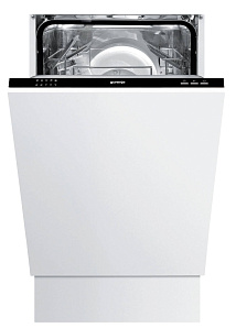 Встраиваемая узкая посудомоечная машина Gorenje GV51011