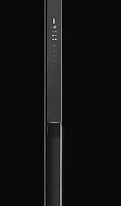 Двухстворчатый чёрный холодильник Kuppersberg NFML 177 BG фото 4 фото 4