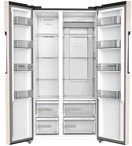 Двухкамерный холодильник  no frost Midea MRS518SFNBE2 фото 2 фото 2