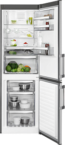 Двухкамерный холодильник  no frost AEG RCB63326OX