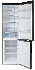 Чёрный холодильник 2 метра Haier C2F 737 CBXG фото 4 фото 4