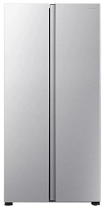 Серый холодильник Hisense RS588N4AD1