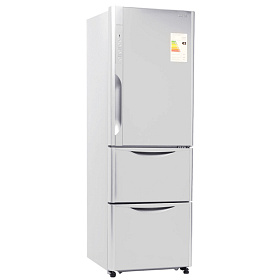 Белый холодильник HITACHI R-SG37BPUGPW
