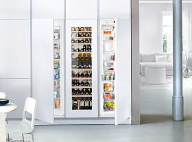 Встраиваемый двухдверный холодильник Liebherr SBSWgw 99I5