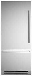 Двухкамерный холодильник глубиной 60 см Bertazzoni REF905BBLXTT