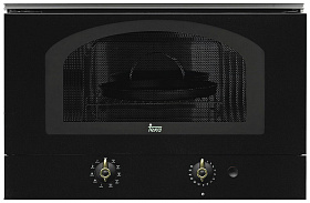 Чёрная микроволновая печь в ретро стиле Teka MWR 22 BI AB