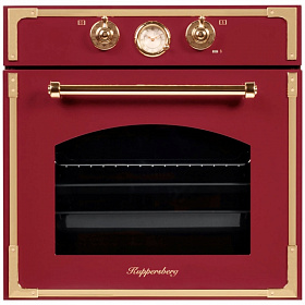 Красный духовой шкаф Kuppersberg RC 699 BOR Gold