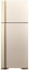 Бежевый холодильник HITACHI R-V 542 PU7 BEG