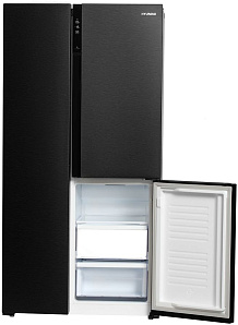 Тихий холодильник с no frost Hyundai CS5073FV графит фото 4 фото 4