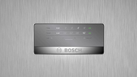 Двухкамерный серебристый холодильник Bosch KGN39VL24R фото 3 фото 3