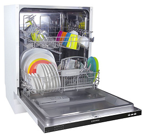 Чёрная посудомоечная машина 60 см Maunfeld MLP-12 I фото 2 фото 2