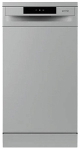 Серебристая узкая посудомоечная машина Gorenje GS520E15S фото 3 фото 3