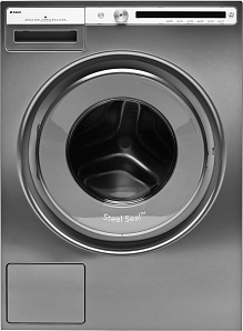 Серебристая стиральная машина Asko W4086C.T.P