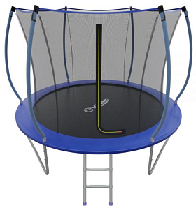 Детский батут для дачи с сеткой EVO FITNESS JUMP Internal, 10ft (синий) фото 4 фото 4