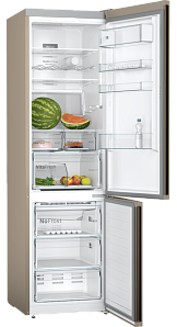 Двухкамерный холодильник  no frost Bosch KGN39XV20R фото 2 фото 2