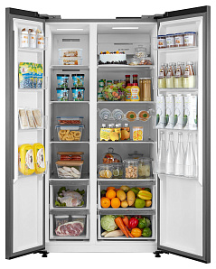 Холодильник глубиной 70 см Korting KNFS 95780 X фото 2 фото 2