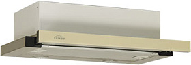 Встраиваемая вытяжка 50 см ELIKOR Интегра GLASS 50Н-400-В2Д КВ II М-400-50-248 нерж./стекло бежевое