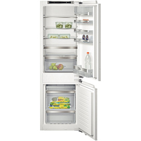 Серебристый холодильник Siemens KI 86NAD30R
