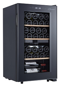 Компрессорный винный шкаф LIBHOF GMD-33 black