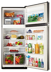 Холодильник с верхней морозильной камерой Sharp SJ-PC 58 ABK