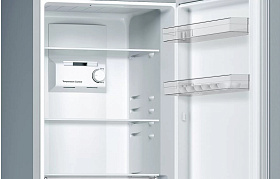 Двухкамерный серебристый холодильник Bosch KGN33NLEB фото 4 фото 4