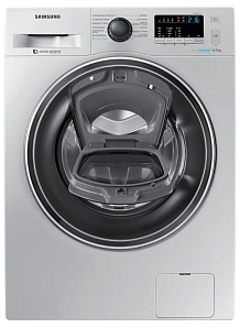 Серебристая стиральная машина Samsung WW65K42E00S AddWash фото 2 фото 2