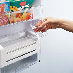 Холодильник 190 см высотой Sharp SJXG60PGRD фото 4 фото 4