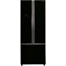 Чёрный холодильник HITACHI R-WB 552 PU2 GBK